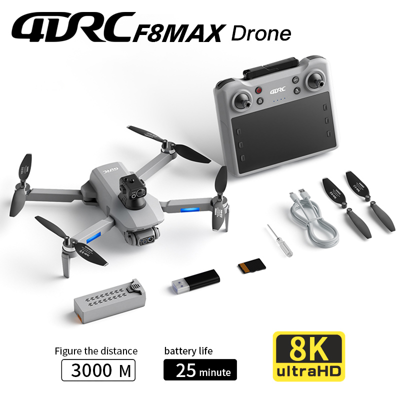Drone GPS F8 MAX, caméra profe - Drone Aerial Photography avis et prix